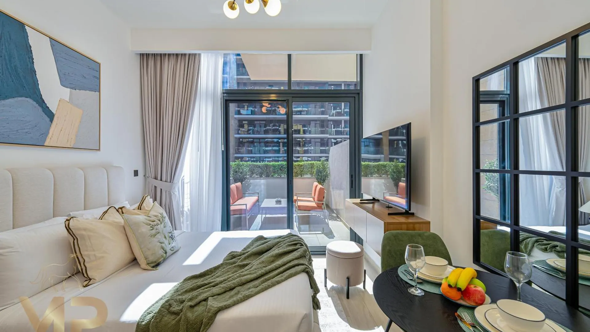 Marcopolo - Chic Studio Huge Balcony & Top-Notch Amenities Dubai